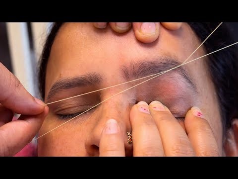 Threading Ka Kamal 😍 | Before After Eyebrow Transformation