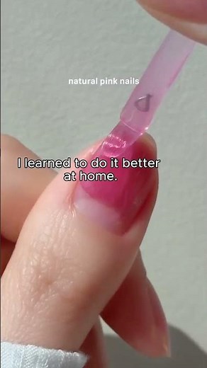 The Secret to Perfect "Clean Girl" Natural Nails #nails