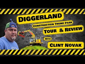 Diggerland Construction Theme Park Tour and Review