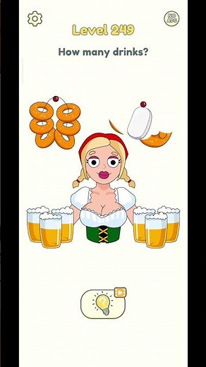 Dop 2 Level 249 || How many drinks?