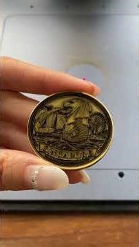G3 Laser Engraves Merlion Coin –LightBurn Tutorial
