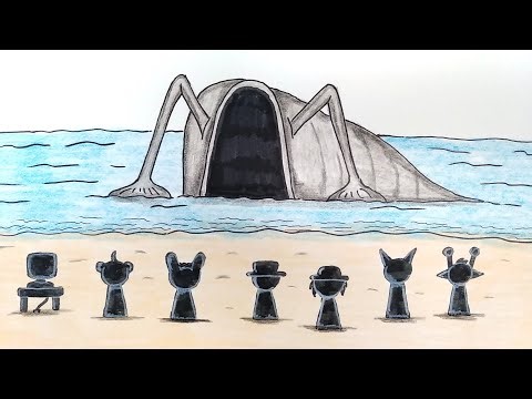 How to draw SEA EATER vs Sprunki