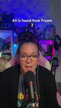 Singing All is Found from Frozen 2. #disney #disneyland #frozen2 #singing