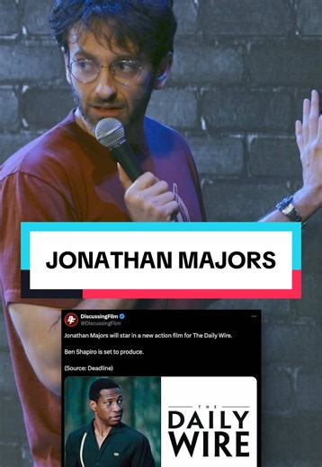 Ben Shapiro Producing a Jonathan Majors Action Movie