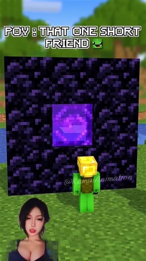 How to buil a 1x1 hell gate 💀💀 #minecraft #animation