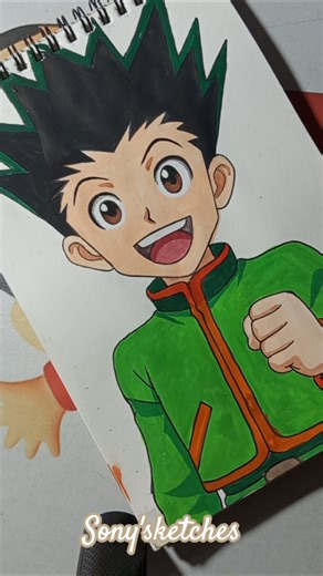 Gon freecss from hunter x hunter,#ytshorts #gonfreecsedit