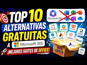 🔥 TOP 10 Best FREE ALTERNATIVES to Microsoft 365 (FREE Office in 2026) 🚀