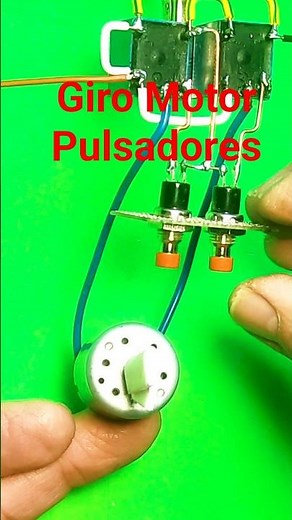 🔴Motor DC! Cambio de Rotación Fácil y Rápido