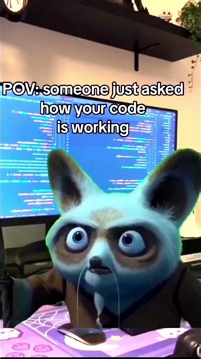 When someone just asked how you'r code is working 🤯