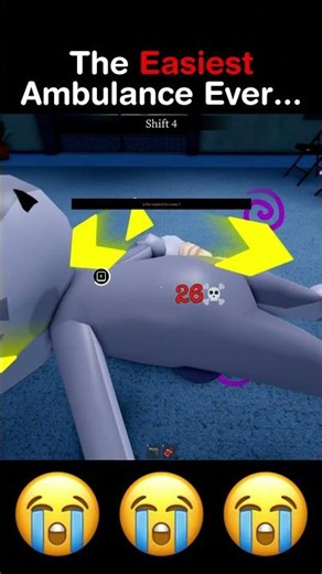 EASIEST Ambulance EVER in ANIMAL HOSPITAL #roblox #animalhospital