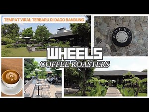 Tempat hangout viral di Dago Bandung - Wheels Coffee Roasters Juanda