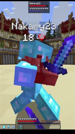 Day 14 PvP Training – I’m Not the Same Player Anymore 👀 #minecraft #shorts #pvp