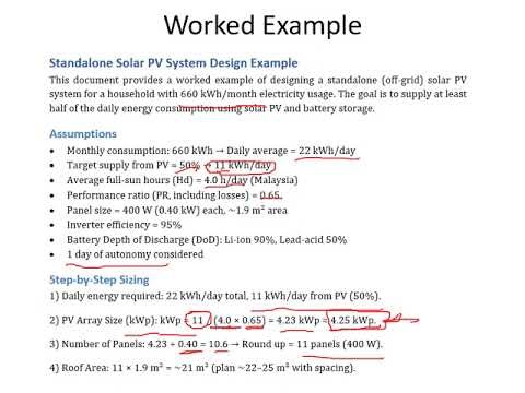 Week9 10 Design of PV Systems