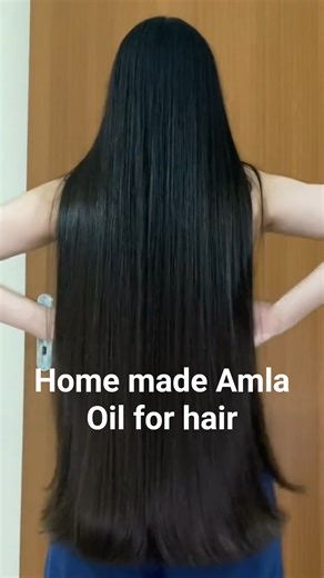 Amla Oil Recipe That Changed My Hair Forever 😍 (100% Natural) #hair #haircare #shorts
