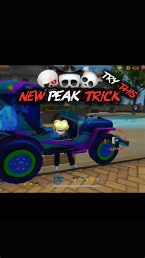 Free Fire Hidden Peak Trick 😱 99% Players Don’t Know