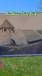 99K views · 1.7K reactions | Here's to 105 years of Backbone!  Backbone State Park in Delaware County became Iowa's first official state park on this day in 1920. Explore yourself this summer: iowadnr.gov/backbone Video description: a series of shots of historical photos of Backbone State Park landmarks in front of the landmarks in present day | Iowa Department of Natural Resources | Facebook