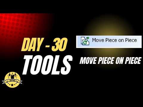 Move piece on piece tool Day - 30 | Bharat Pattern Master Institute | Optitex 24 software