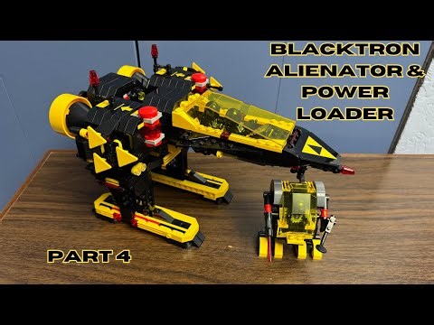 Blacktron Alienator Build: Alienator Legs
