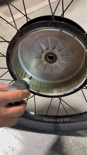 Ferrofluid is a dark liquid that is attracted to the poles of a magnet. It is a colloidal liquid made of nanoscale ferromagnetic or ferrimagnetic particles suspended inside a carrier fluid. Pair this with the integrated heatsink on our new motor and you’ve got yourself the recipe for a cooler motor 😎 #ebike #emtb #hubmotor #fyp #ferrofluid #electricbike #emoto | Hi-Power Cycles