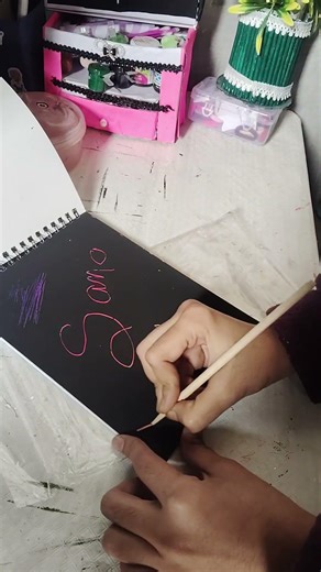 scratch Note #calligraphy #craft