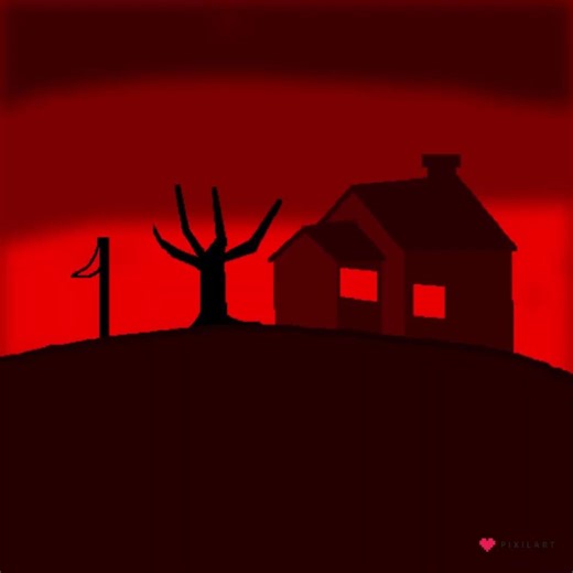 The fnaf 4 house #fnaf #fnaf4 #art #speedpaint #pixelart
