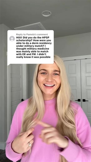Lauren, MD | Flight Surgeon & Dermatology Resident on Instagram: "Happy Sunday!! ☺️ I’ve still been getting a lot of questions about matching when you’re HPSP in medical school so I wanted to address some more 👇🏻 🪖 The military can’t make you do any residency. But they might not let you do the one you want. ✈️ The military has its own match. What makes you competitive in the civilian match will also make you competitive in the military match! ⚓️ Overall, you should want to serve regardless if