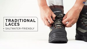 Korkers Greenback Wading Boots - Packed with the Essentials - Includes Interchangeable Kling-On and Studded Kling-On Soles