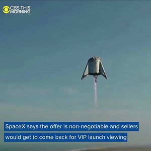 SpaceX wants to buy out a tiny Texas village that has been rattled by the company's rocket launch site there. https://cbsn.ws/2mnguXY | CBS News