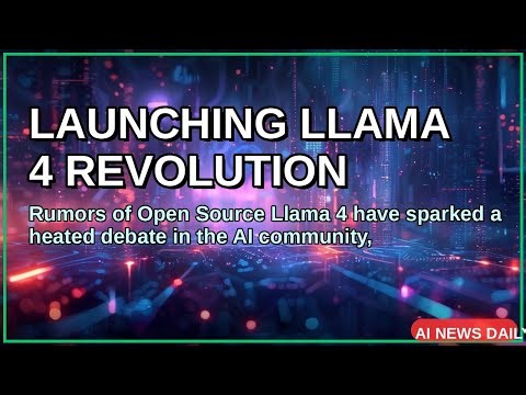 Open Source Llama 4 Rumors: AI Revolution on the Horizon