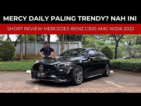 Short Review of the 2022 Mercedes-Benz C300 AMG W206 - GARASI BLOKO