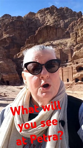 What will you see at Petra? An ancient wonder‪@exploringjordanwithjules‬ #petra #jordan #travel