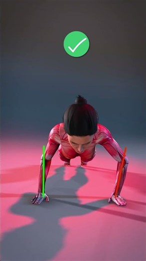 Avoid the common mistake of tilting your forearms during push-ups.