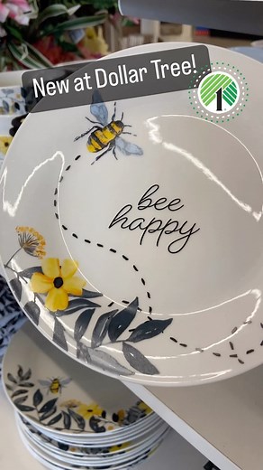 345 reactions · 34 shares | New at Dollar Tree! Bee  kitchenware! #dollartree #dollartreefinds #dollartreeobsessed #dollartreedecor #newatdollartree #bumblebee #bumblebeedecor #beedecor #honeybee #thecelebrationco | The Celebration Co. | Facebook