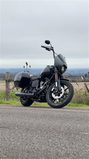 Willamette Valley Harley-Davidson on Instagram: "2025 Low Rider® S — Customer Custom Build 🖤🔧 Troy’s showing off this custom 2025 Low Rider® S we just finished for a customer—lowered with a full lowering kit, mini ape handlebars for a perfect riding position, and a handful of clean upgrades that give it the stance and attitude it deserves. This one came out mean. Check out more custom work at Willamette Valley Harley-Davidson! 📍 86441 College View Rd, Eugene, OR 📞 541-747-1033 🌍 willamettev