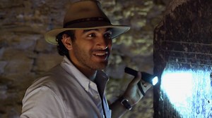 Ancient Astronaut Theorists examine a strange Egyptian tomb complex located underground. | Ancient Aliens