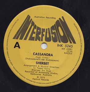 Sherbet - Cassandra / Time Change