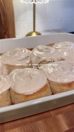 Brown Butter Cinnamon Rolls with Chai Cream Cheese Frosting #cinnamonroll #recipe