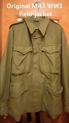 Original ww2 M43￼ field jacket ￼