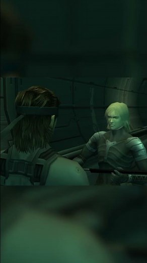 The beginning of Raiden's sword arc ⚔️ #Snake #Raiden #MetalGearSolid #MetalGearSolid2