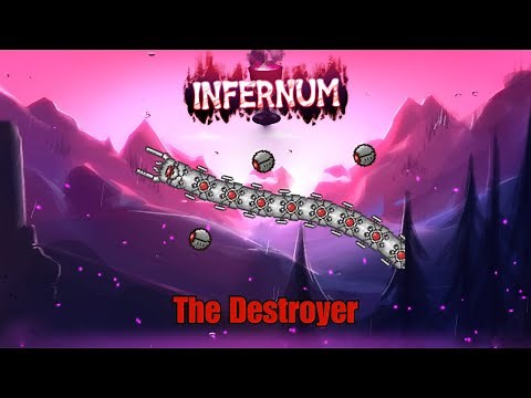 Terraria: Calamity Infernum - The Destroyer Boss Fight (4K60fps)