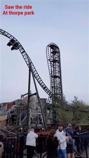 Saw the Ride at Thorpe Park