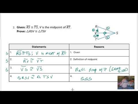 4-5 Triangle Congruence Proof Notes and Additional Practice