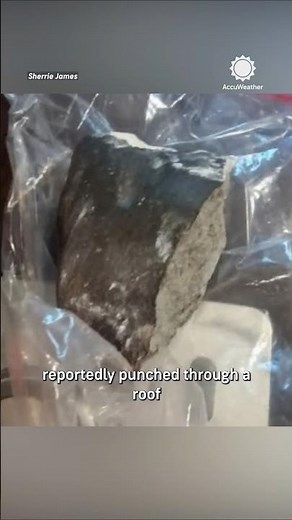 A Meteor Crashed Through Her Roof!