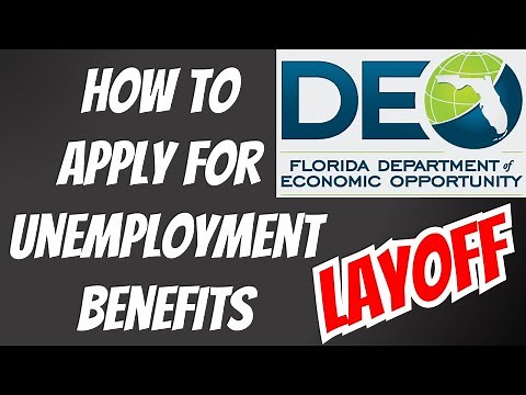 How To Apply for Unemployment Benefits in Florida