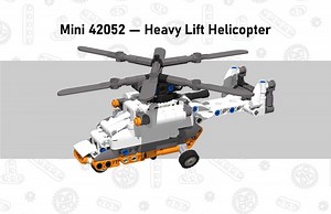 Mini 42052 - Heavy Lift Helicopter