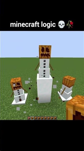 Minecraft logic moment 💀🥀