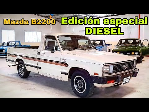 Pickup Mazda B2200, edición especial DIESEL del 83 // Clásico japonés