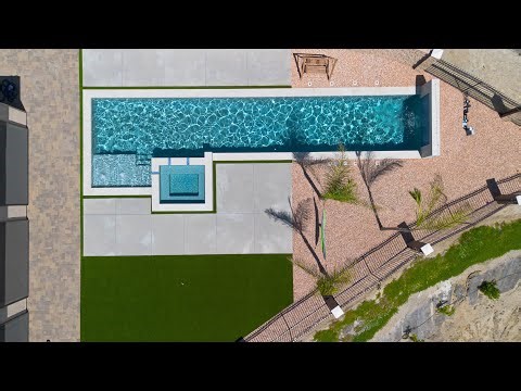 Insane Backyard Pool | Custom Lap Pool | $300k | Desert Design | Riverside, California