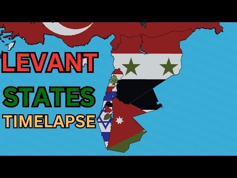 Levant - Huge Scale World Flag Map [Part 13] [Minecraft]