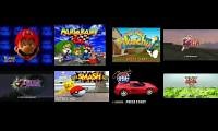 Mix of 8 videos from youtube : The Best N64 intros of all time